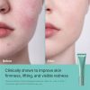 before and after Recover Firming Cream