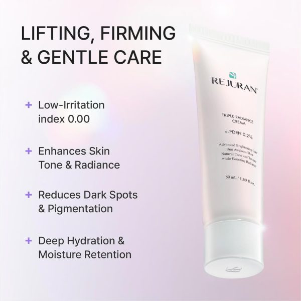 LIfting, firming and gentle care with Triple Radiance Cream